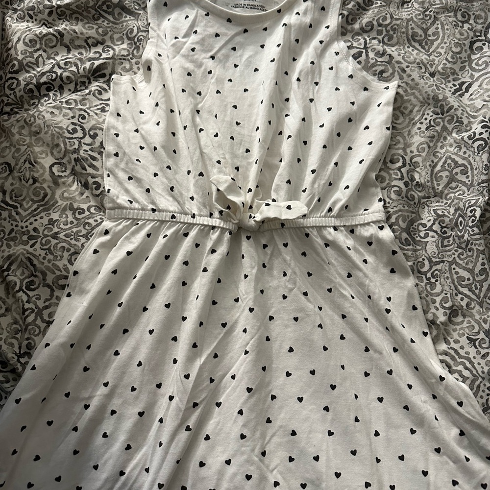 H&M sleeveless dress polka dot 🖤